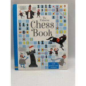 The Usborne Chess Book Usborne 2016 Paperback Chess Includes Stickers Pre-Owned